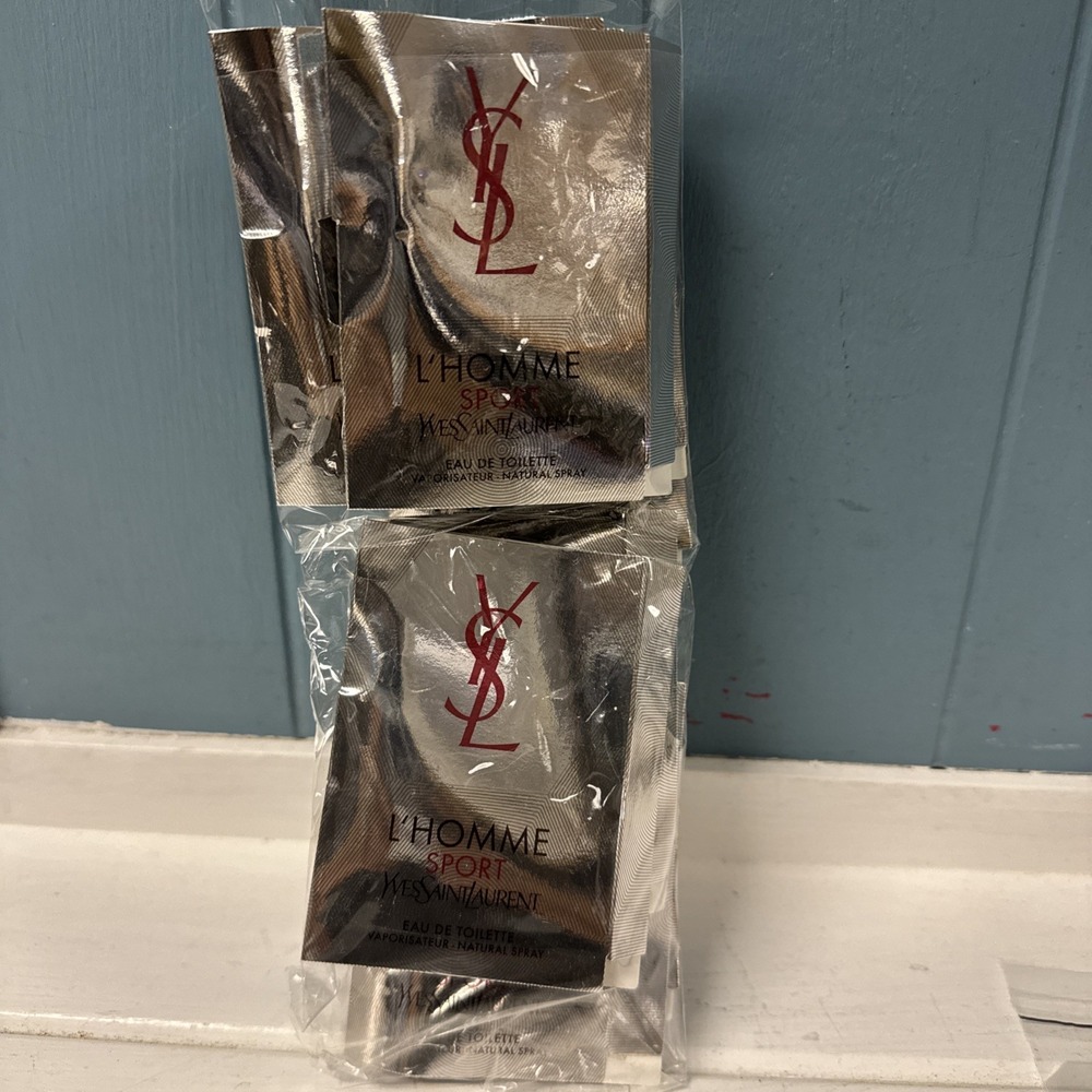 9‎ YSL L'Homme Sport Eau De Toilette Spray Samples .04 oz